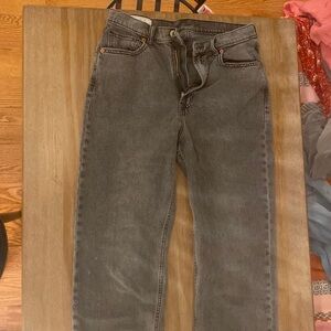 GAP 29 8R Loose High Rise Faded Black